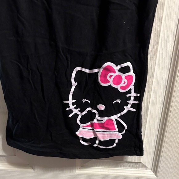 Hello Kitty Black Camisole with Pink Trim and Graphic - Picture 2 of 8